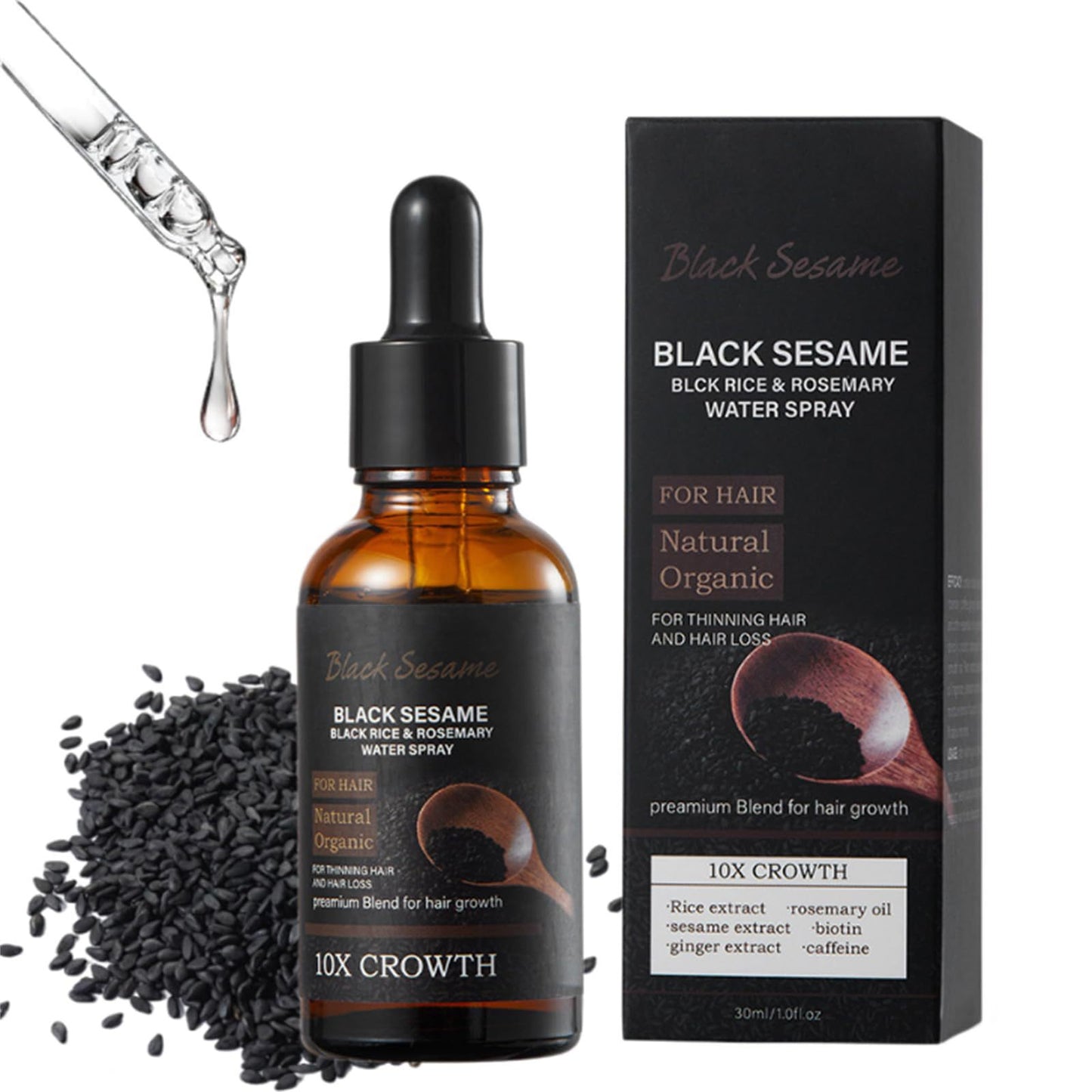 Black Rice & Sesame Oil